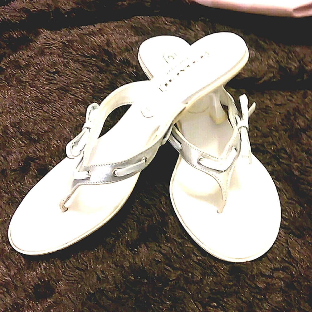 Coach slip on sandal